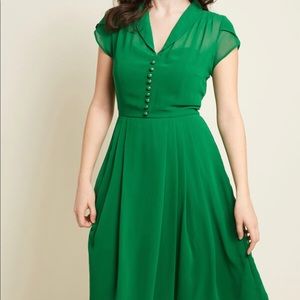 Hell Bunny Vixen Garden Sculpture Dress